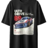 Oriko Ultra 89 Oversized Graphic T-Shirt – High-Speed Race Car Design