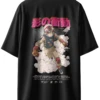 Oriko Rento Kaidō Oversized Graphic T-Shirt – Sci-Fi Anime Male Action Poster Artwork