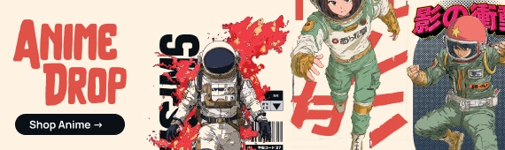 Oriko Anime Collection Banner – Graphic Anime T-Shirts for Youth